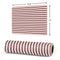 Pink and Black Stripes Gaming Mouse Pad