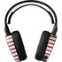 Pink and Black Stripes SteelSeries Arctis 3 Skin