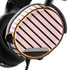 Pink and Black Stripes SteelSeries Arctis 3 Skin
