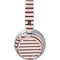 Pink and Black Stripes Surface Headphones Skin