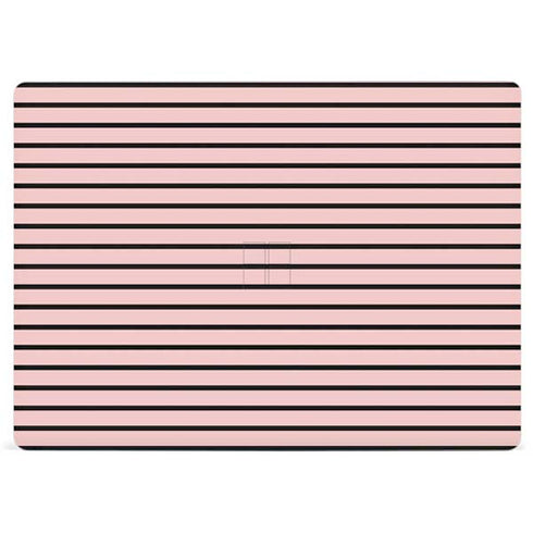 Pink and Black Stripes Surface Laptop 2 Skin