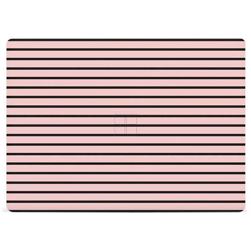Pink and Black Stripes Surface Laptop 3 13.5in Skin