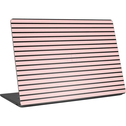 Pink and Black Stripes Surface Laptop 4 15in Skin