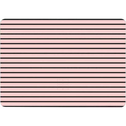Pink and Black Stripes Surface Laptop Studio Skin