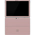 Pink and Black Stripes Surface Pro 7 Skin