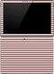 Pink and Black Stripes Surface Pro (2017) Skin