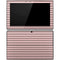 Pink and Black Stripes Surface Pro Tablet Skin