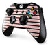 Pink and Black Stripes Xbox One Controller Skin