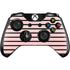Pink and Black Stripes Xbox One Controller Skin