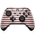 Pink and Black Stripes Xbox One Elite Controller Skin