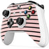 Pink and Black Stripes Xbox One S All-Digital Edition Bundle Skin