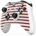 Pink and Black Stripes Xbox One S Controller Skin