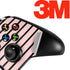 Pink and Black Stripes Xbox One X Controller Skin
