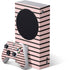 Pink and Black Stripes Xbox Series S Bundle Skin