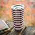 Pink and Black Stripes Yeti 20oz Tumbler Skin