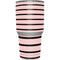 Pink and Black Stripes Yeti 30oz Rambler Tumbler Skin