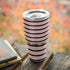 Pink and Black Stripes Yeti 30oz Rambler Tumbler Skin