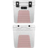 Pink and Black Stripes YETI Roadie 24 Hard Cooler Skin