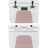 Pink and Black Stripes YETI Tundra 35 Hard Cooler Skin