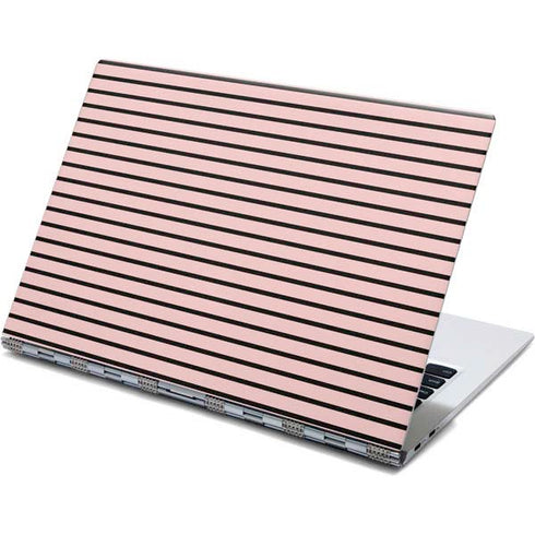Pink and Black Stripes Yoga 910 2-in-1 14in Touch-Screen Skin