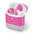 Pink and Grey Stripes Apple AirPods 2 Skin