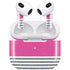 Pink and Grey Stripes Apple AirPods (3rd Gen 2021) Skin