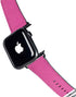 Pink and Grey Stripes Apple Watch Band 42-44mm
