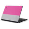 Pink and Grey Stripes Samsung Chromebook Skin