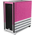 Pink and Grey Stripes Corsair 4000D Tempered Glass Mid-Tower ATX Case Skin
