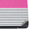 Pink and Grey Stripes Dell Vostro Skin