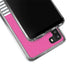 Pink and Grey Stripes Galaxy A21 Clear Case