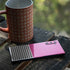 Pink and Grey Stripes Galaxy Note 10 Skin