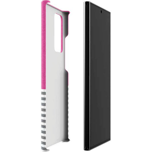 Pink and Grey Stripes Galaxy Note20 Ultra 5G Lite Case