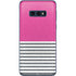 Pink and Grey Stripes Galaxy S10e Skin