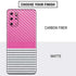 Pink and Grey Stripes Galaxy S20 Plus Skin