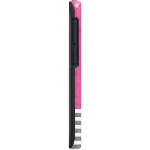 Pink and Grey Stripes Galaxy S20 Ultra 5G Pro Case