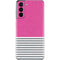 Pink and Grey Stripes Galaxy S21 5G Skin