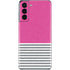 Pink and Grey Stripes Galaxy S21 5G Skin