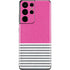 Pink and Grey Stripes Galaxy S21 Ultra 5G Skin