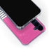 Pink and Grey Stripes Galaxy S24 Clear Case