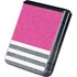 Pink and Grey Stripes Galaxy Z Flip5 5G Skin