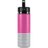 Pink and Grey Stripes Hydro Flask 20oz Wide Mouth Skin