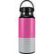 Pink and Grey Stripes Hydro Flask 32oz Wide Mouth Skin
