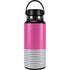 Pink and Grey Stripes Hydro Flask 32oz Wide Mouth Skin