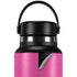 Pink and Grey Stripes Hydro Flask 32oz Wide Mouth Skin