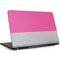 Pink and Grey Stripes Dell Inspiron Skin