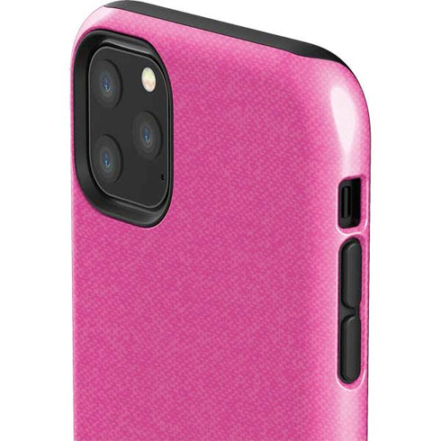 Pink and Grey Stripes iPhone 11 Pro Max Impact Case