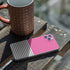Pink and Grey Stripes iPhone 11 Pro Max Skin