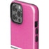 Pink and Grey Stripes iPhone 13 Pro Max Impact Case
