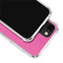 Pink and Grey Stripes iPhone 14 Clear Case